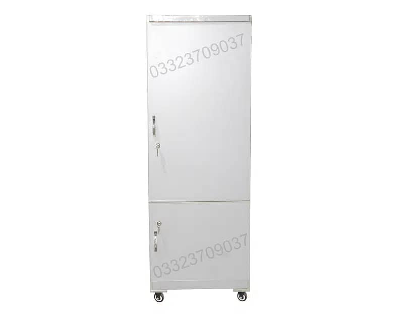 6x2 feet Single door Cupboard D3 wooden almari cabinet -White 2