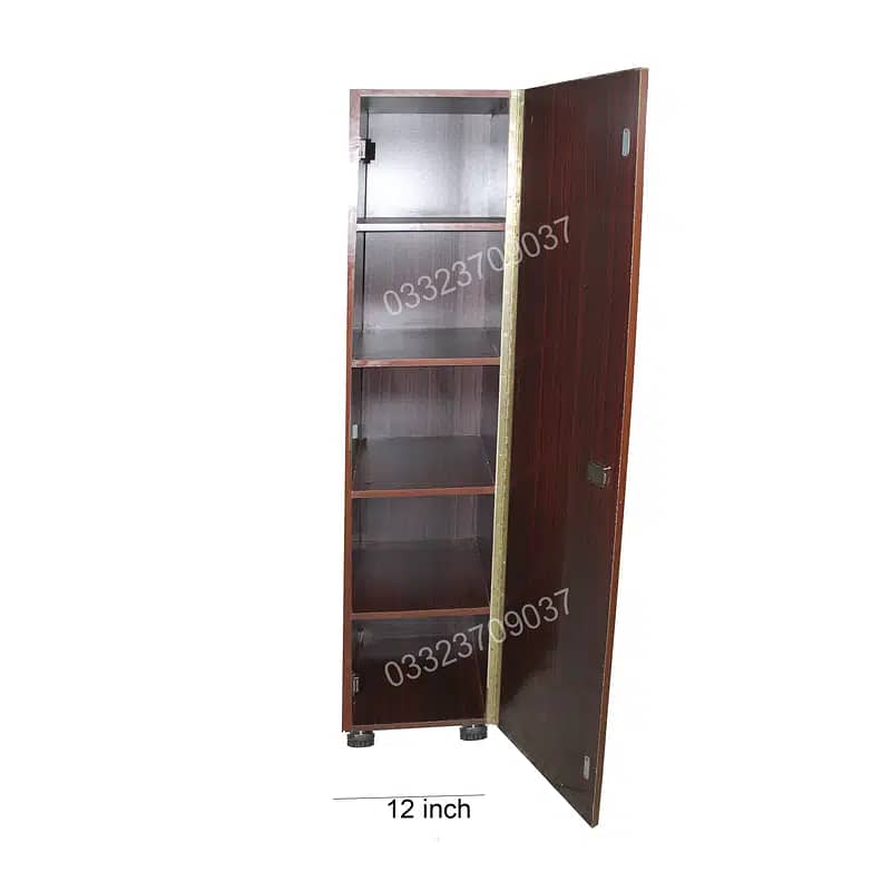5x1 feet Wooden single door Small cabinet , cupboard wardrobe almari 2