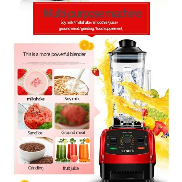 Silver Crest Multi-Functional High Speed Blender 5