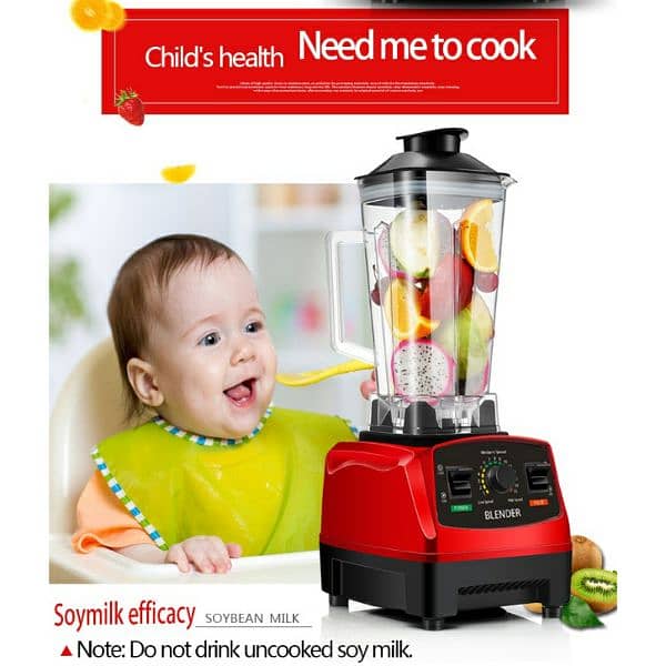 Silver Crest Multi-Functional High Speed Blender 6