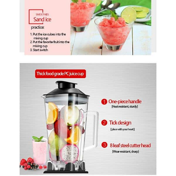 Silver Crest Multi-Functional High Speed Blender 8