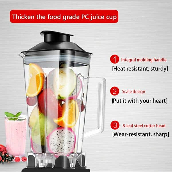 Silver Crest Multi-Functional High Speed Blender 9