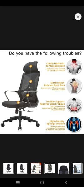 Office Chair/ Revolving Chair/Study Chair/Gaming Chair/Executive Chair 12