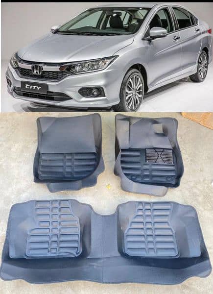 5D Car Floor Mat (Toyota,Honda, Suzuki) 3