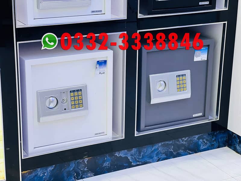 digital security Safe bank cash fireproof cabinets Locker pakistan 3