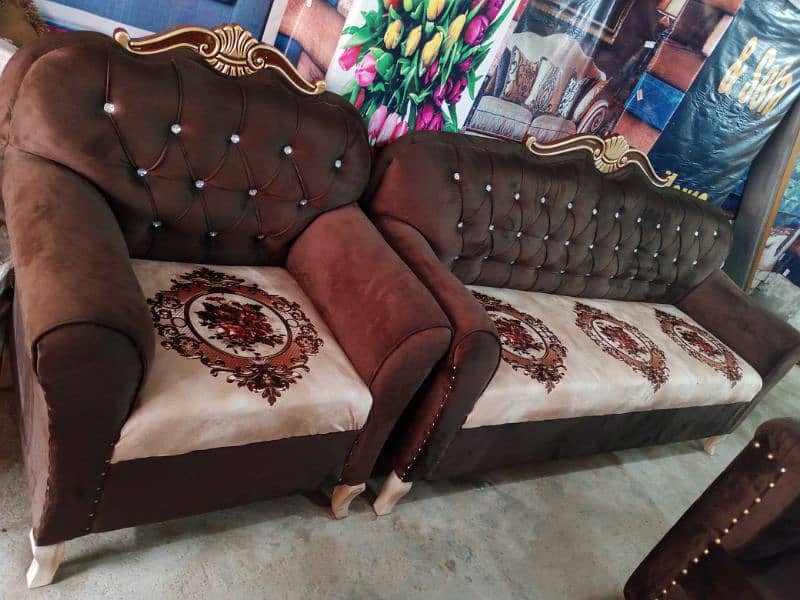 Ramzan offer 74500 Royal Turkish style 6 str sofa  set  master foam 11