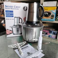 Silver Crest Home Fast Meat Grinders Electric meat Chopper