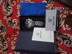 Benyar chronograph watch in good condition 0