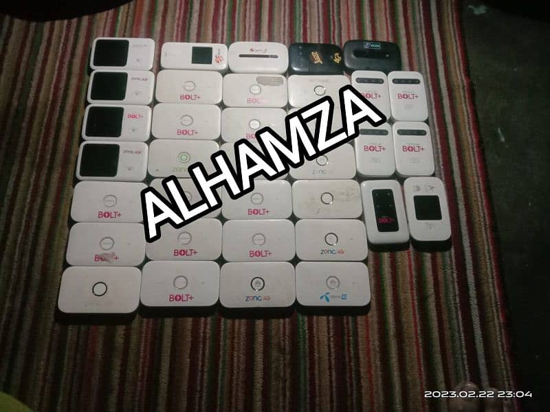 Huawei zong jazz Ufone telenor 4g LCD device unlocked all sims COD 1