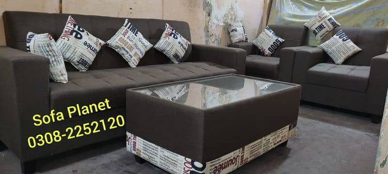Sofa set 5 seater with 5 cushions free big sale till 10th may 2024 16