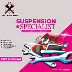 all kinds of car suspension parts available & injan fawndetion