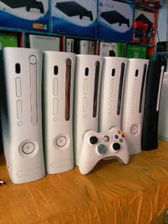 Xbox 360 AV model 1 Wireless Controller & All Accessories