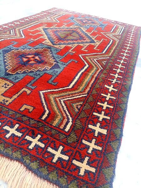 handmade beautiful woolen Rug | Rugs and Carpets | Qaleen | Homedecor 0