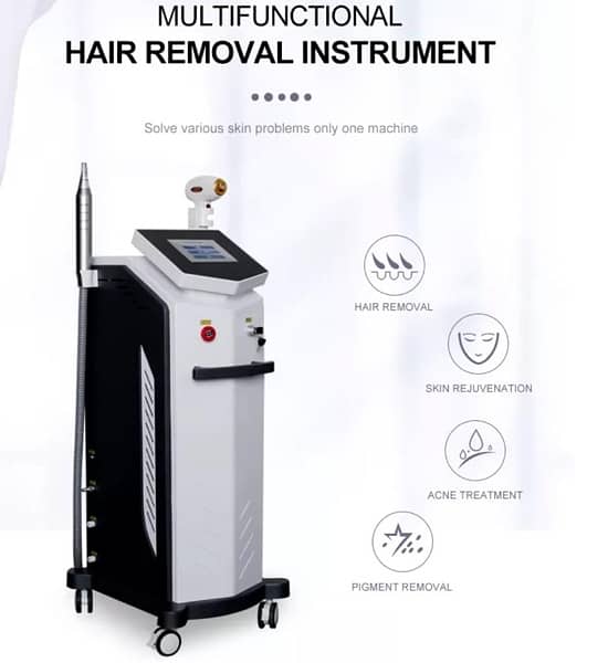 Diod Saprano Triple wave length  laser permanent hair removal machines 3