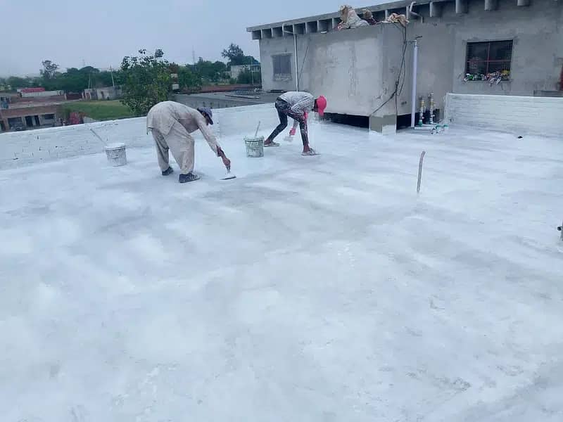 Bathroom Leakage, Seepage. Roof Waterproofing, Roof Heat Proofing, 6