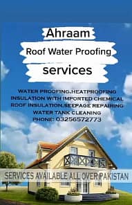 Bathroom Leakage, Seepage. Roof Waterproofing, Roof Heat Proofing, 9