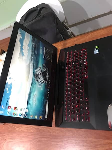 Gaming laptop Lenovo Ideapad Y700-15ISK 80NV core i7 6th gen Gtx 960M 5