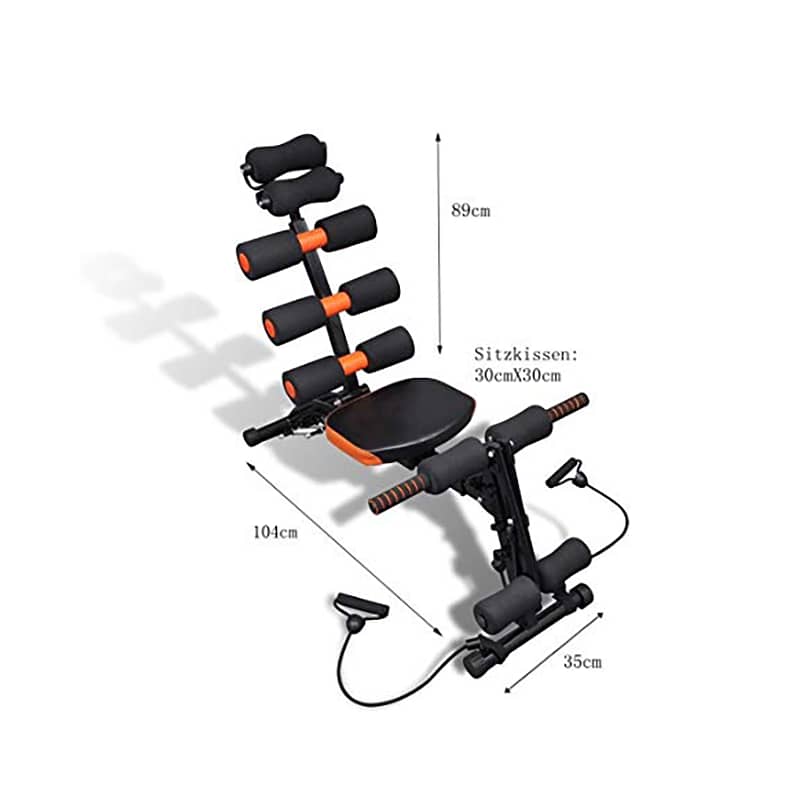 Six Pack Care Pro ABS Workout Exercise Bench 03020062817 1