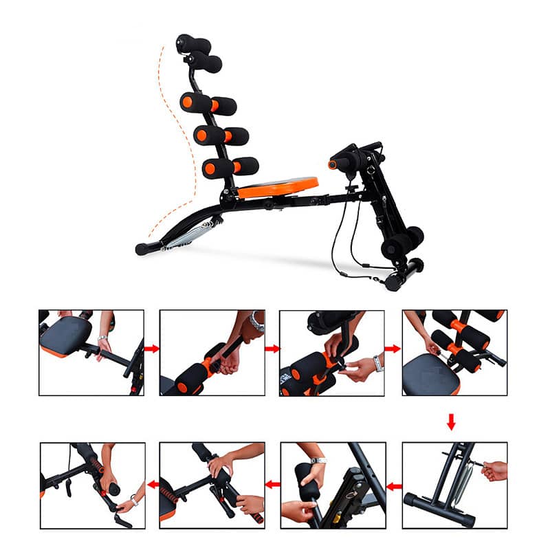 Six Pack Care Pro ABS Workout Exercise Bench 03020062817 3