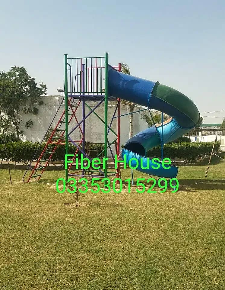 Playground equipment | Garden Metal swing jhola | Slides, Seesaw etc 8