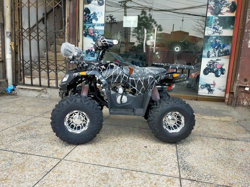 150cc Luxury Sports Allowy Rims Atv Quad Bikes With New Features 4