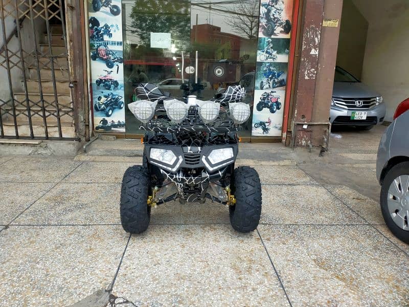 150cc Luxury Sports Allowy Rims Atv Quad Bikes With New Features 3