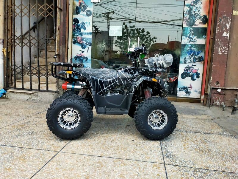 150cc Luxury Sports Allowy Rims Atv Quad Bikes With New Features 1