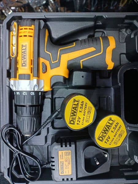 battery drill/cordless drill/charging drill/12v drill 2