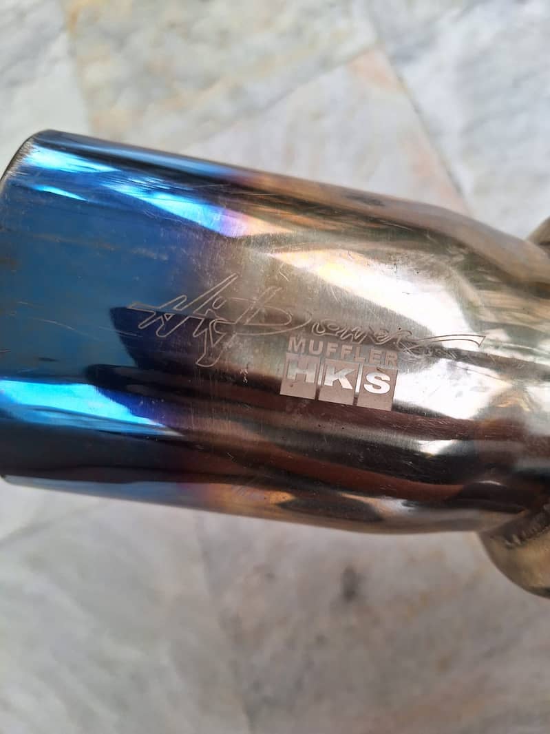 HKS Exhaust Muffler Large Size 5