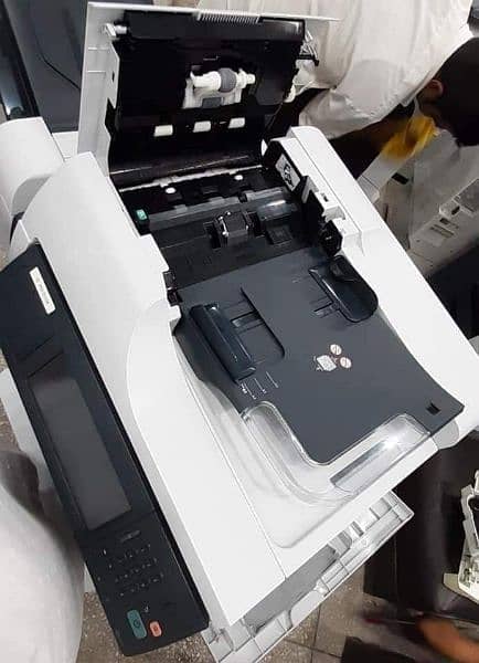 HP LaserJet MFP 630nf HP Laser Jet MRP 4555 mfp printer copier scanner 1
