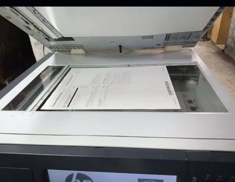 HP LaserJet MFP 630nf HP Laser Jet MRP 4555 mfp printer copier scanner 8