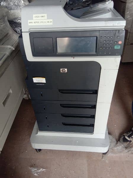 HP LaserJet MFP 630nf HP Laser Jet MRP 4555 mfp printer copier scanner 12