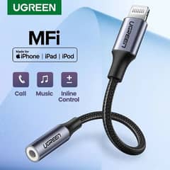 UGREEN MFi Lightning to 3.5mm converter - iPhone 0