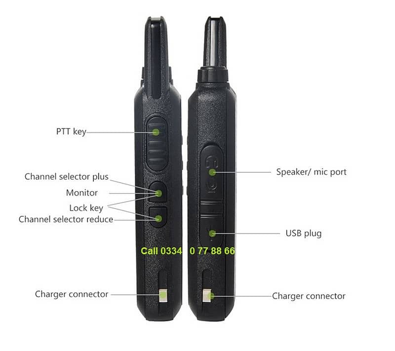 Motorola Woki toki Smart UHF Wireless KDC1 Motrola Slim Walkie talkie 5