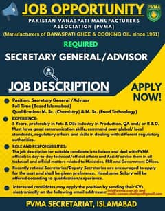 Secretary General/Advisor