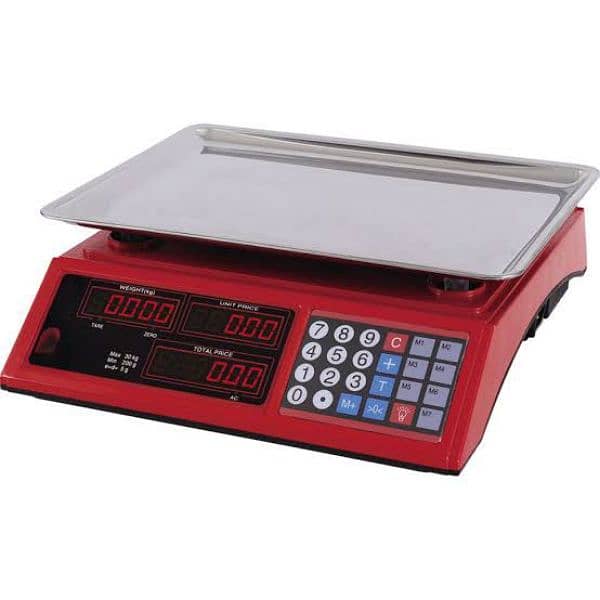 Digital Scale 1KG To 40KG Electronic kitchen Weight Scale 0