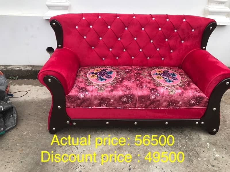 Six seater sofa sets on Whole sale price 6