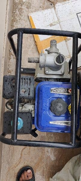 Generator water pump motor run by Petrol 2