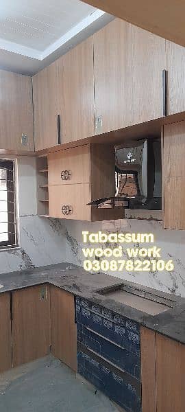 kitchen cabinet, Wardrobes & Doors, False Ceiling, Paint, wood work 11