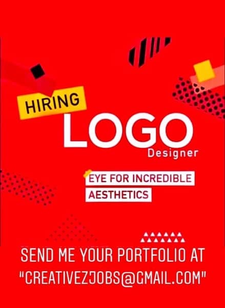 3d Logo Designer Required (No Freelancer) Graphic Designer Job 1