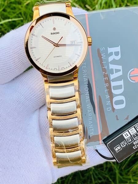 Rado Centrix R30953123 – Centrix Automatic Silver Dial Men’s Watch 4