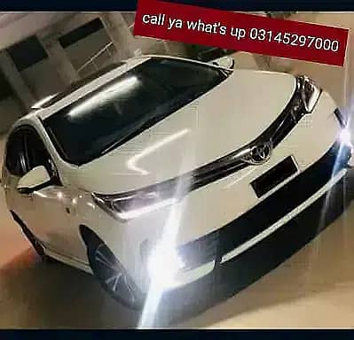 Honda Civic/X Corolla Rent in Islamabad & Rawalpindi/CAB/BMW/Range/APV 4