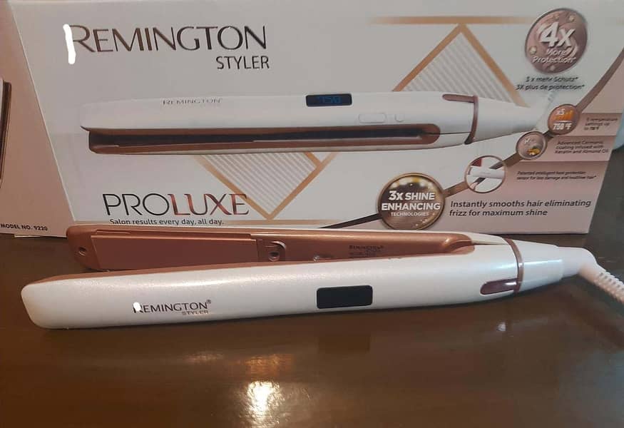 Original Remington S-9220 ProLuxe Ceramic Hair Straightener - 230°C 1