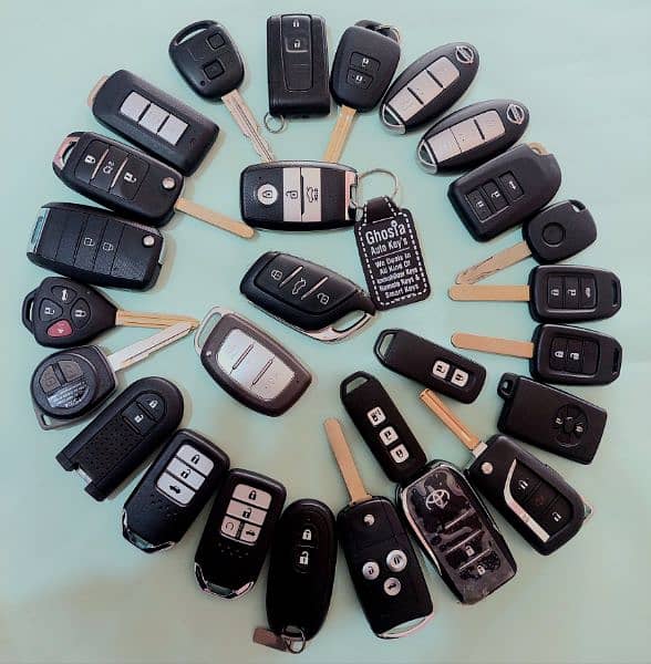 Car keys, Car remot keys and smart keys makers in faisalabad 15