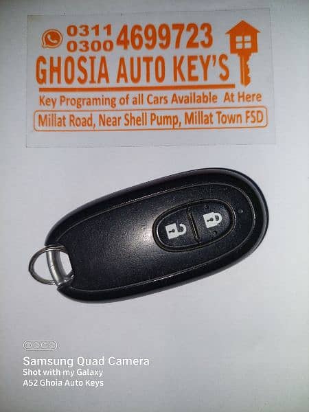 Car keys, Car remot keys and smart keys makers in faisalabad 18