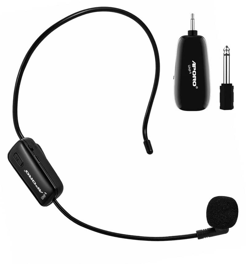 wireless head mic for mobile phone, vlog recording, youtuber Mic 0