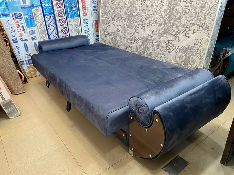 Wooden Sofa Cum Bed - Free Home Delivery 3