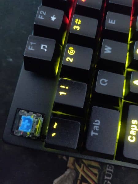 T-Wolf 17 Mechanical Gaming keyboard Blue switches 7