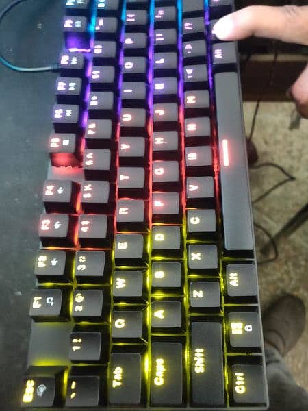 T-Wolf 17 Mechanical Gaming keyboard Blue switches 9