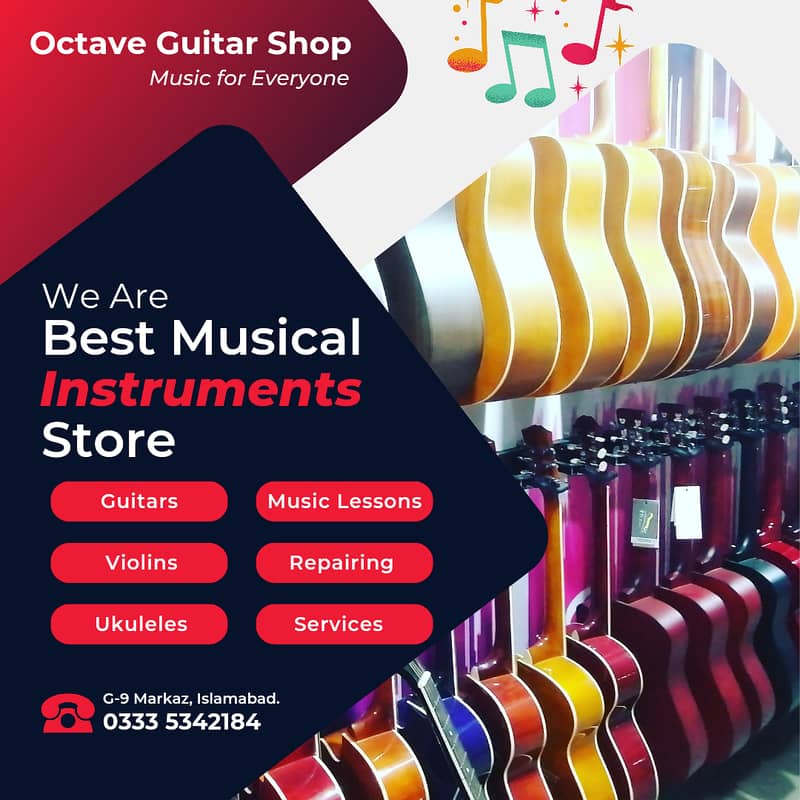 High Quality Ukuleles at Octave Guitar Shop 0